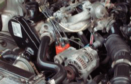 Side-mounted distributor on Regina B230F